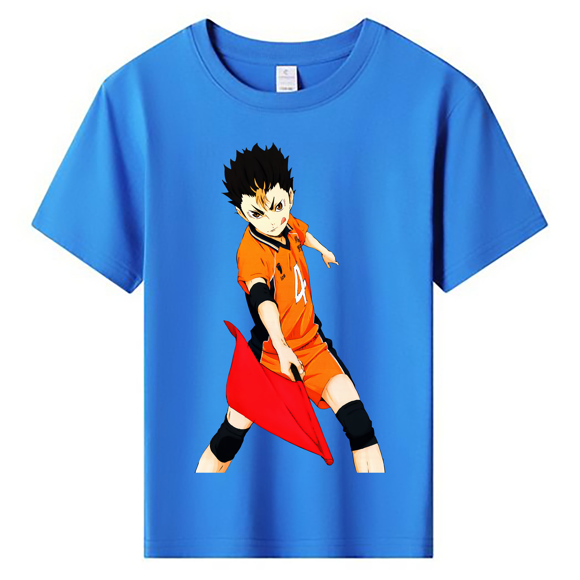 （画像用） ハイキュー!! Haikyu!! 綿100％キッズTシャツ（フロントプリント）